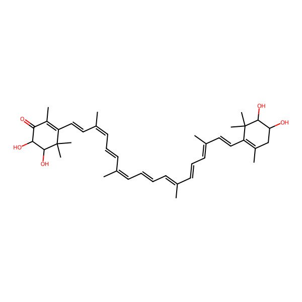 2D Structure of 4-Ketonostoxanthin