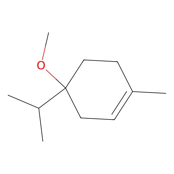 2D Structure of 4-Methoxy-1-methyl-4-(propan-2-yl)cyclohex-1-ene