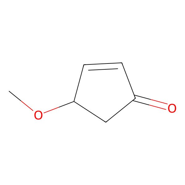 2D Structure of 4-Methoxycyclopent-2-en-1-one