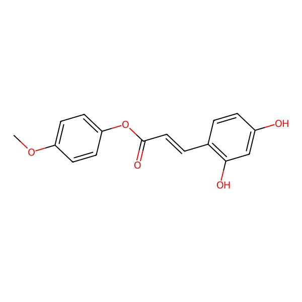 2D Structure of 4-Methoxyphenylumbellate