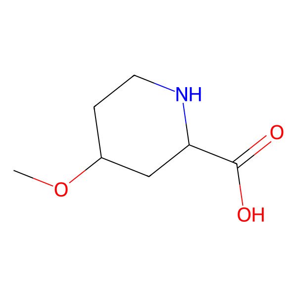 2D Structure of 4-Methoxypiperidine-2-carboxylic acid