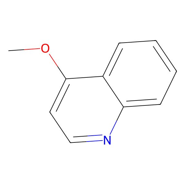 2D Structure of 4-Methoxyquinoline