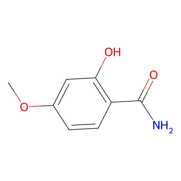 2D Structure of 2-Hydroxy-4-methoxybenzamide