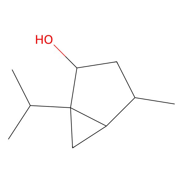 2D Structure of 4-Methyl-1-propan-2-ylbicyclo[3.1.0]hexan-2-ol