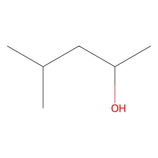 2D Structure of 4-Methyl-2-pentanol