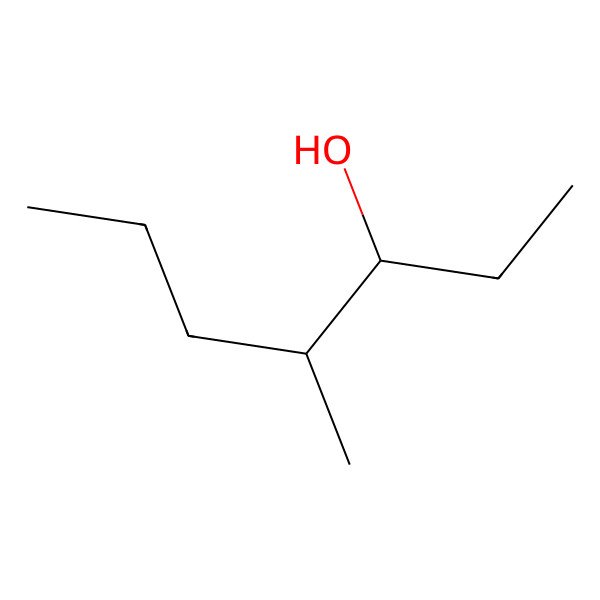 2D Structure of 4-Methyl-3-heptanol