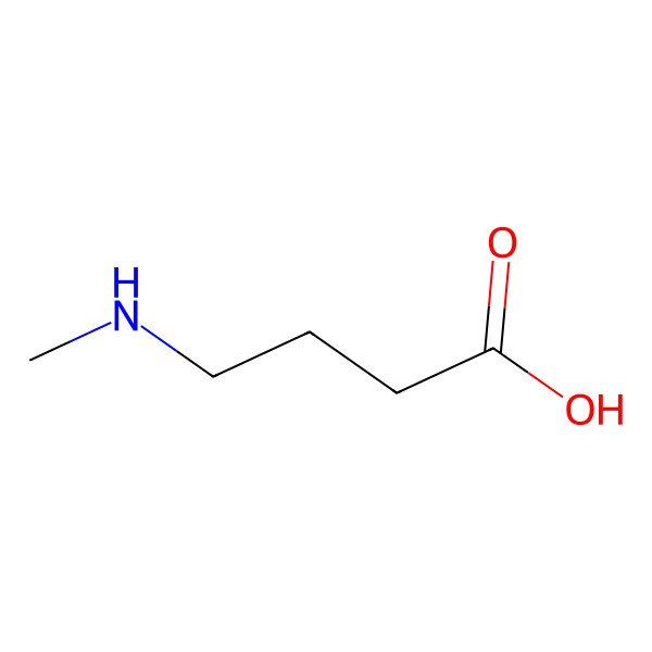 2D Structure of 4-(Methylamino)butyric acid