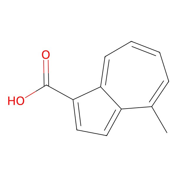 2D Structure of 4-Methylazulene-1-carboxylic acid 2D Structure of 4-Methylazulene-1-carboxylic acid