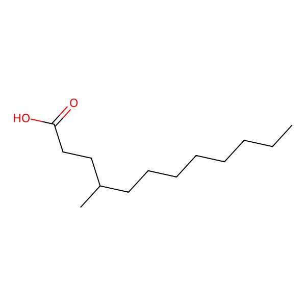 2D Structure of 4-Methyldodecanoic acid