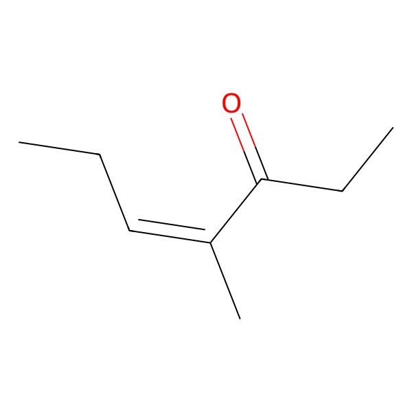 2D Structure of 4-Methylhept-4-en-3-one