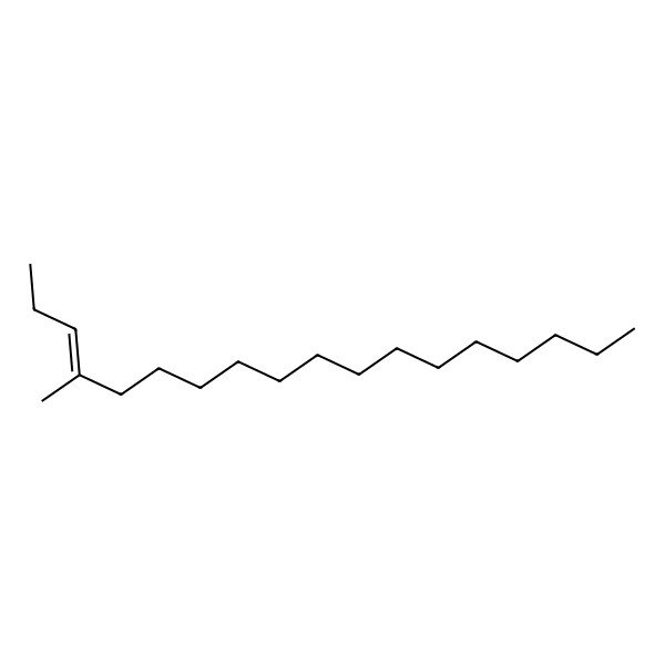 2D Structure of 4-Methyloctadec-3-ene