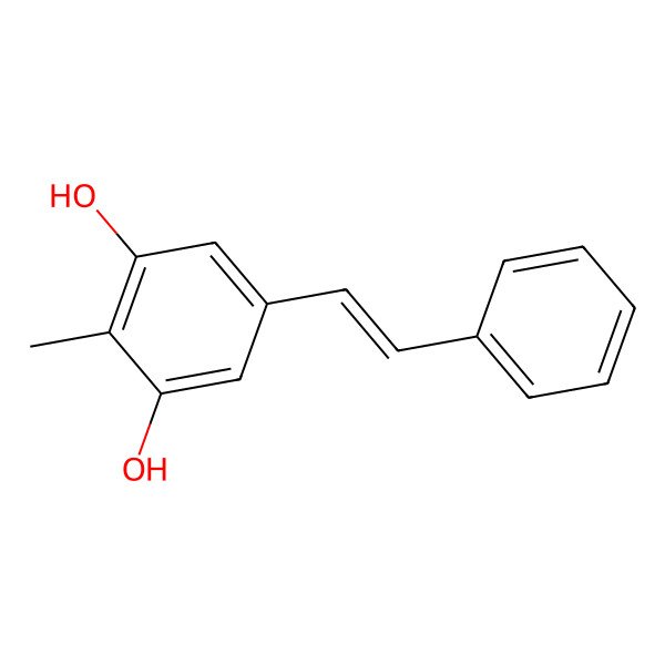 2D Structure of 4'-Methylpinosylvin