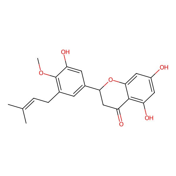 2D Structure of 4'-Methylsigmoidin B