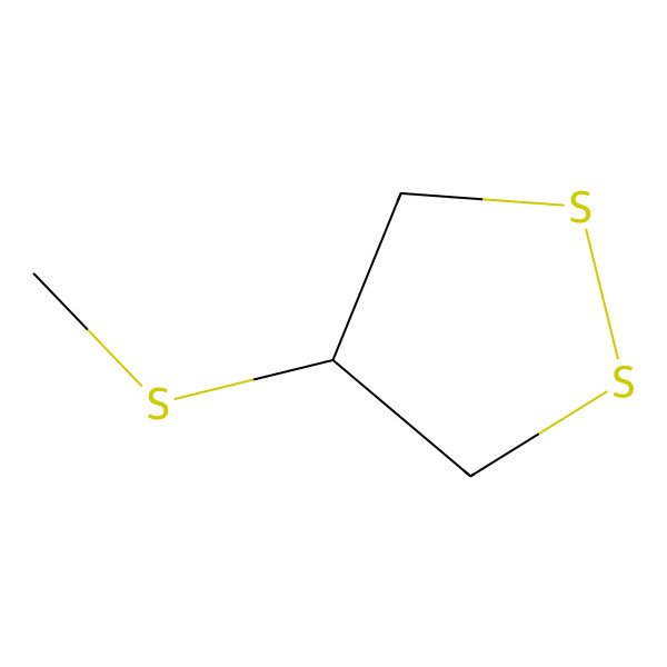 2D Structure of 4-Methylthio-1,2-dithiolane