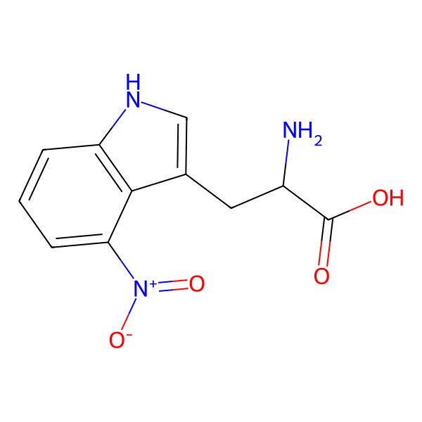 2D Structure of 4-Nitrotryptophan