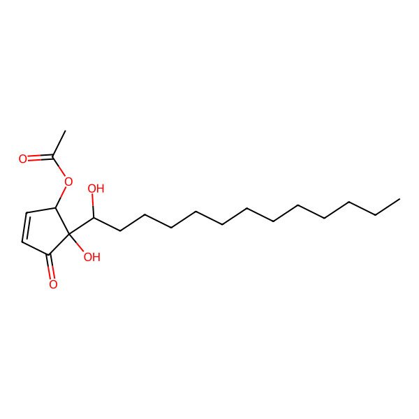 2D Structure of 4-O-acetyl hygrophorone A12