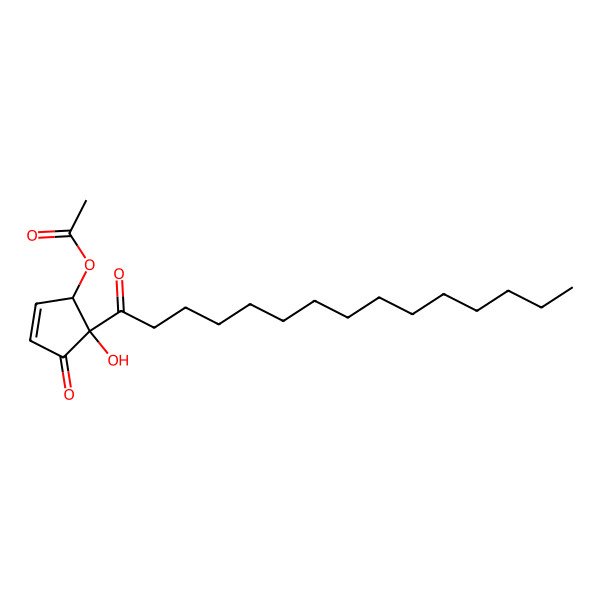 2D Structure of 4-O-acetyl hygrophorone D14