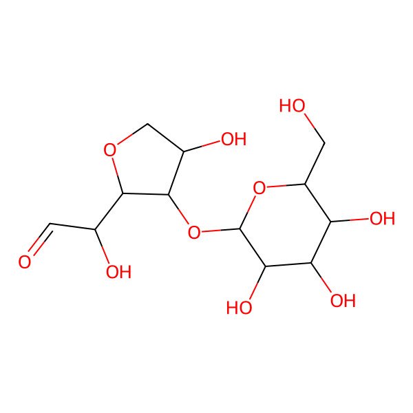 2D Structure of 4-O-beta-d-galactopyranosyl-3,6-anhydro-d-galactose