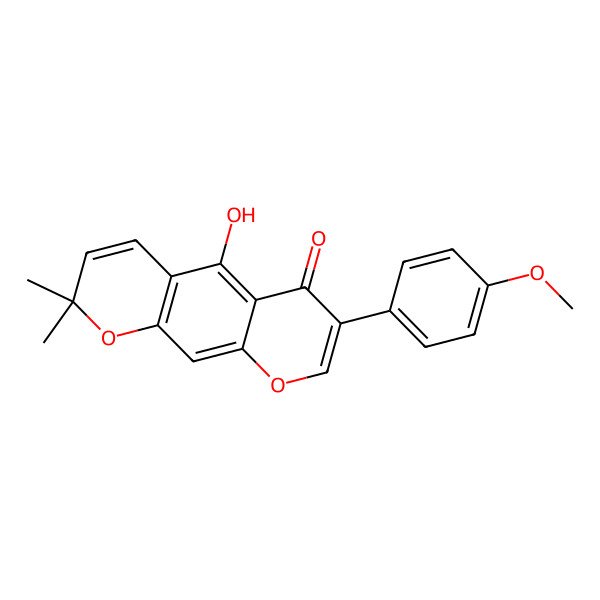 2D Structure of 4'-O-methylalpinumisoflavone 2D Structure of 4'-O-methylalpinumisoflavone