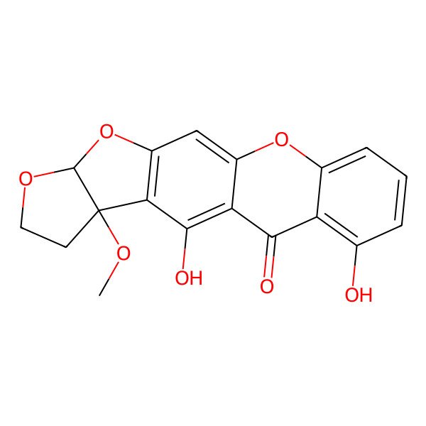 2D Structure of 4'-O-methyldihydroaustocystin F