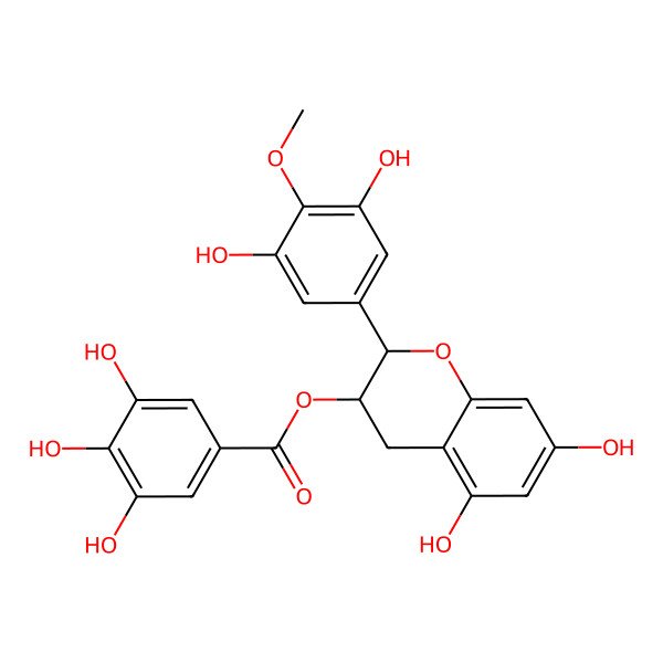 2D Structure of 4'-O-methylepigallocatechin-3-O-gallate
