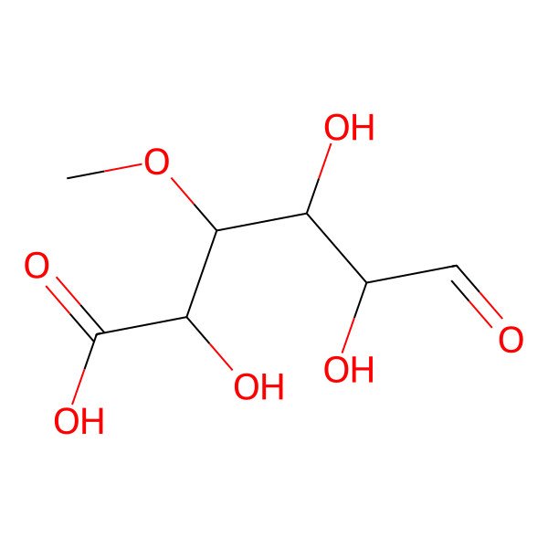 2D Structure of 4-O-Methylglucuronic acid