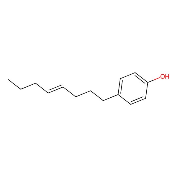 2D Structure of 4-Oct-4-enylphenol 2D Structure of 4-Oct-4-enylphenol