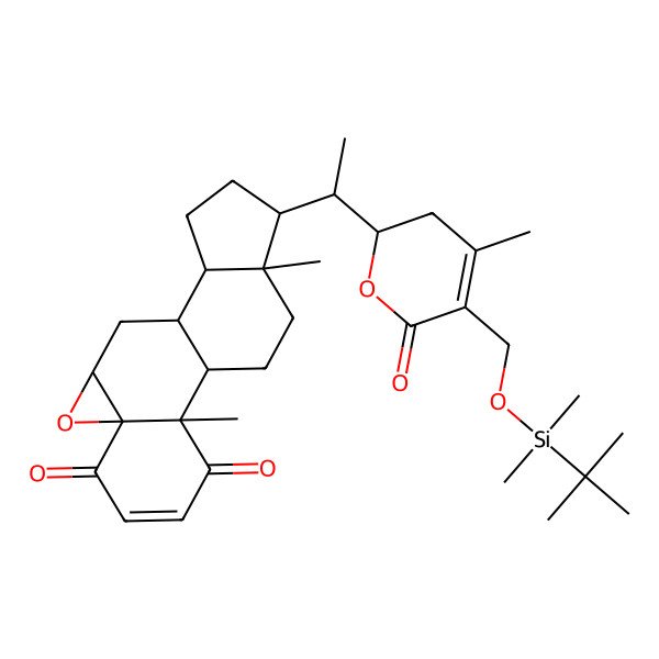 2D Structure of 4-oxo-27-TBDMS Withaferin A