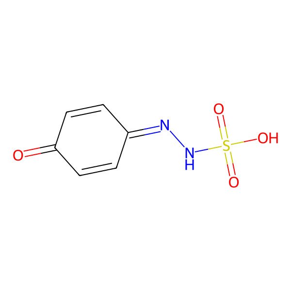 2D Structure of [(4-oxocyclohexa-2,5-dien-1-ylidene)amino]sulfamic acid