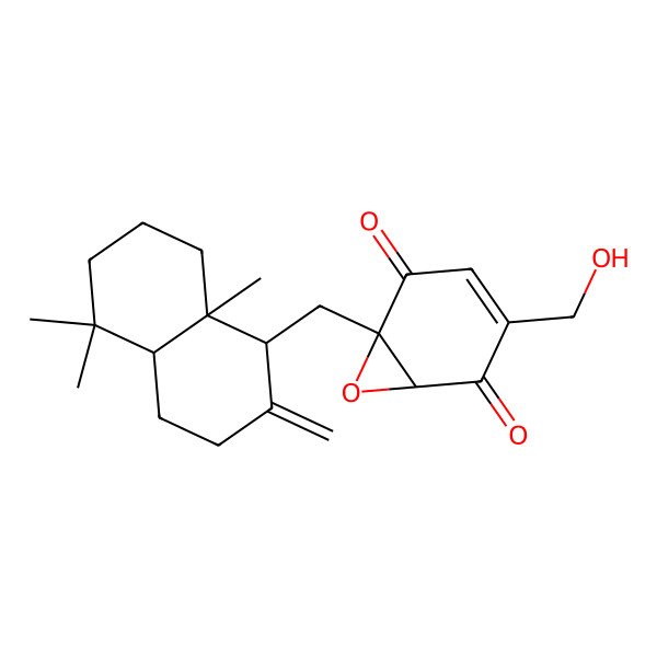 2D Structure of 4'-oxomacrophorin A