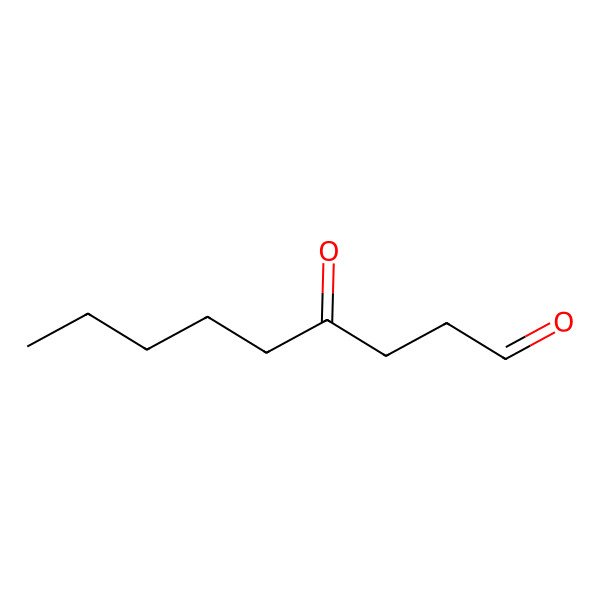 2D Structure of 4-Oxononanal 2D Structure of 4-Oxononanal