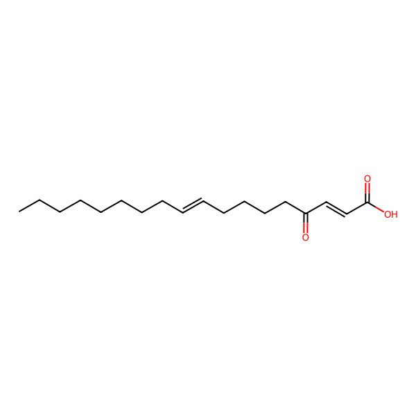 2D Structure of 4-Oxooctadeca-2,9-dienoic acid