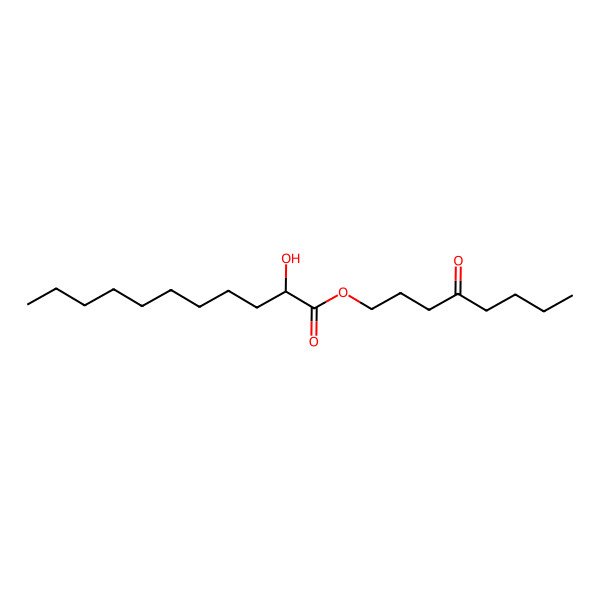 2D Structure of 4-Oxooctyl 2-hydroxyundecanoate 2D Structure of 4-Oxooctyl 2-hydroxyundecanoate