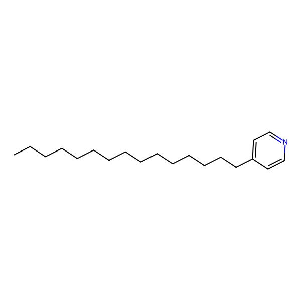 2D Structure of 4-Pentadecylpyridine