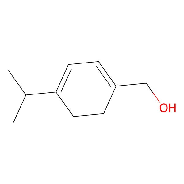2D Structure of (4-Propan-2-ylcyclohexa-1,3-dien-1-yl)methanol 2D Structure of (4-Propan-2-ylcyclohexa-1,3-dien-1-yl)methanol