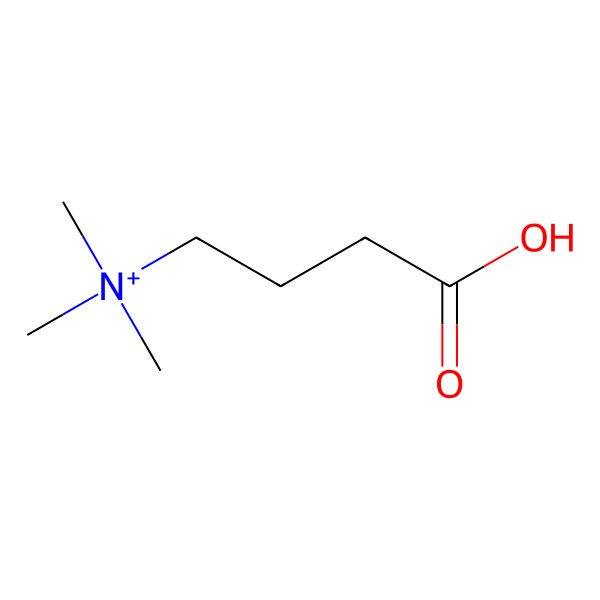 2D Structure of 4-Trimethylammoniobutanoate