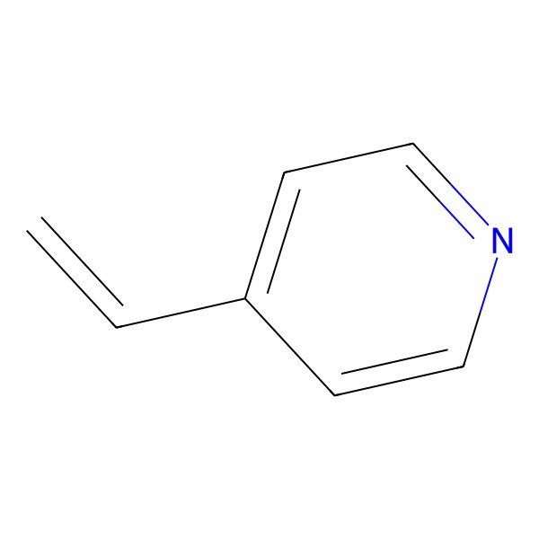2D Structure of 4-Vinylpyridine