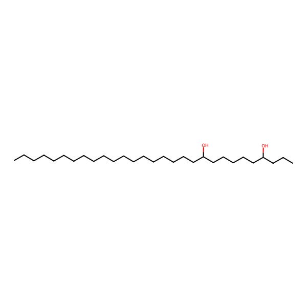 2D Structure of 4,10-Nonacosanediol