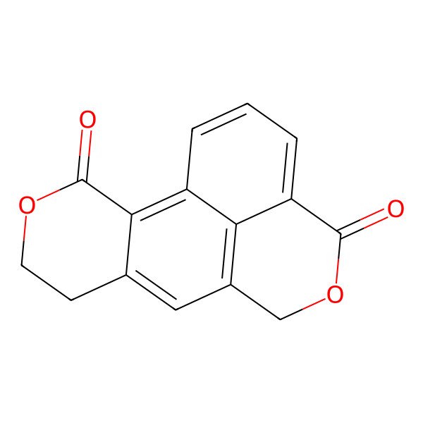 2D Structure of 4,11-Dioxatetracyclo[7.7.1.02,7.013,17]heptadeca-1,7,9(17),13,15-pentaene-3,12-dione