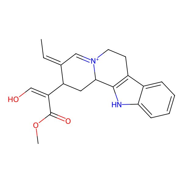 2D Structure of 4,21-Dehydrogeissoschizine 2D Structure of 4,21-Dehydrogeissoschizine