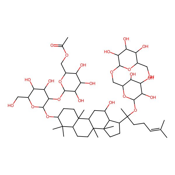 2D Structure of Quinquenoside R1