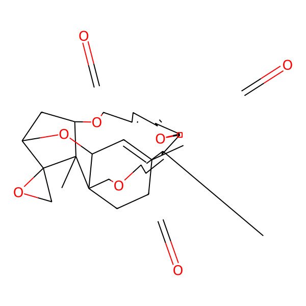 2D Structure of (3R,8R,12E,18E,20Z,24R,25S,26S)-5,13,25-trimethylspiro[2,10,16,23-tetraoxatetracyclo[22.2.1.03,8.08,25]heptacosa-4,12,18,20-tetraene-26,2'-oxirane]-11,17,22-trione