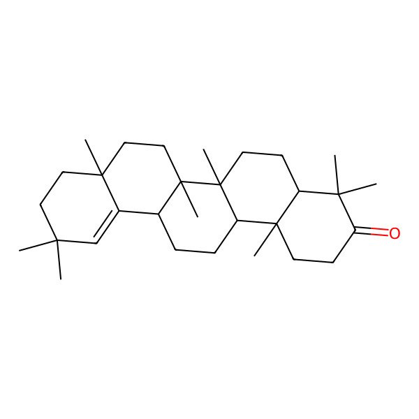 2D Structure of 4,4,6a,6b,8a,11,11,14b-octamethyl-2,4a,5,6,6a,7,8,9,10,13,14,14a-dodecahydro-1H-picen-3-one 2D Structure of 4,4,6a,6b,8a,11,11,14b-octamethyl-2,4a,5,6,6a,7,8,9,10,13,14,14a-dodecahydro-1H-picen-3-one