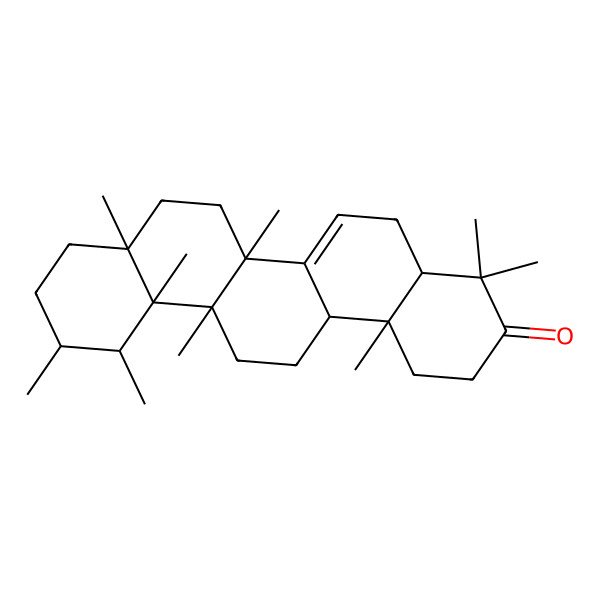 2D Structure of 4,4,6a,6b,8a,11,12,12a,14b-nonamethyl-2,4a,5,7,8,9,10,11,12,13,14,14a-dodecahydro-1H-picen-3-one 2D Structure of 4,4,6a,6b,8a,11,12,12a,14b-nonamethyl-2,4a,5,7,8,9,10,11,12,13,14,14a-dodecahydro-1H-picen-3-one