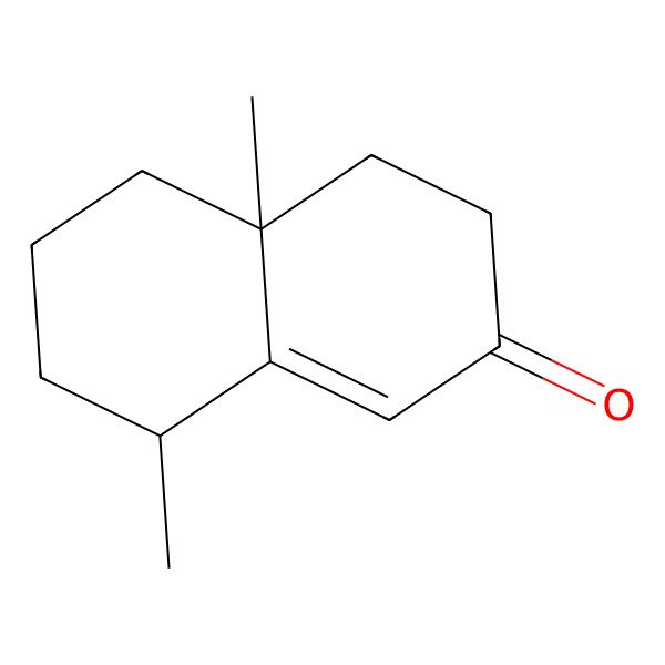 2D Structure of 4,4a,5,6,7,8-Hexahydro-4a,8-dimethyl-2(3H)-naphthalenone