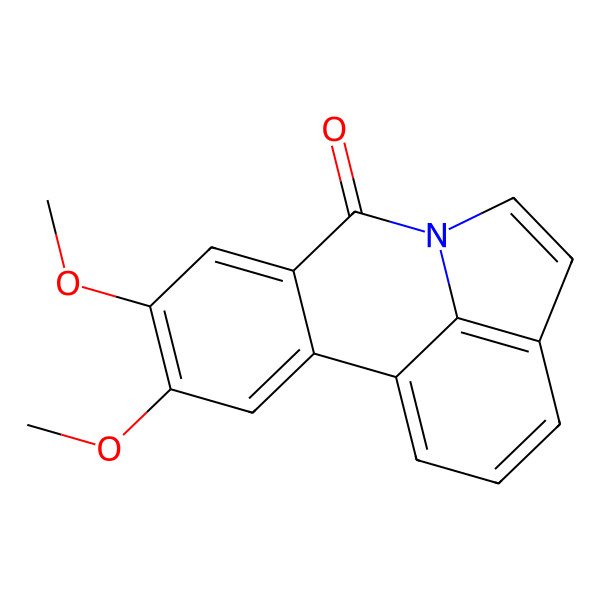 2D Structure of 4,5-Dimethoxy-9-azatetracyclo[7.6.1.02,7.012,16]hexadeca-1(15),2,4,6,10,12(16),13-heptaen-8-one