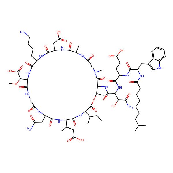 2D Structure of A-54145 B1