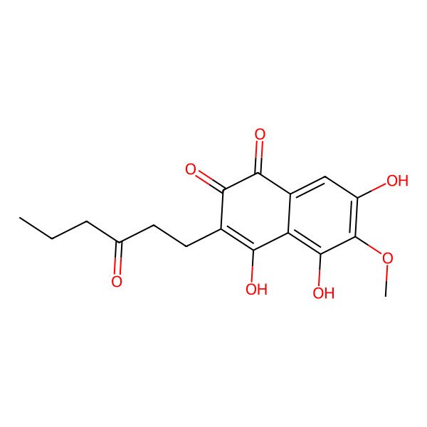 2D Structure of 6-O-methyl-11,12-dihydrolindbladione