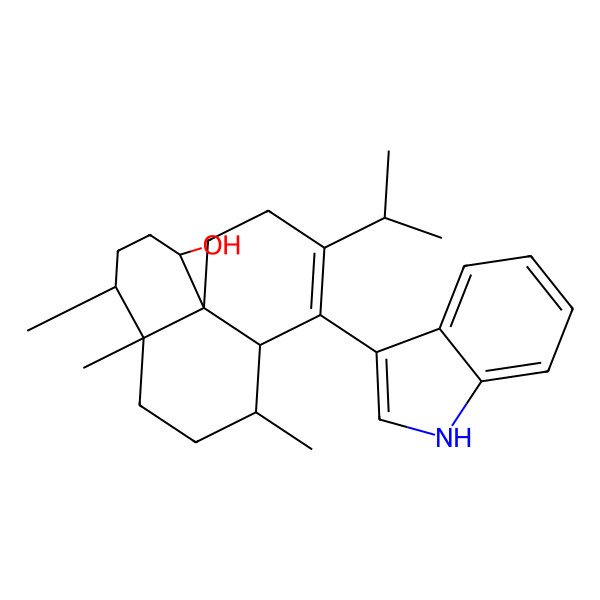 2D Structure of Aflavinine