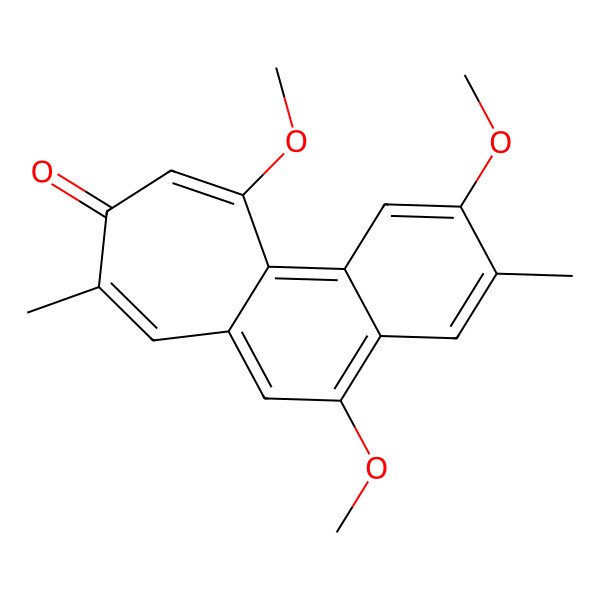2D Structure of 4,6,9-Trimethoxyphenanthropolone